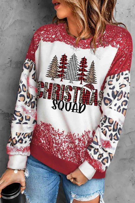 Festive Holiday Printed Sweater