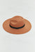 Sophisticated Tan Fedora with Black Ribbon Accent