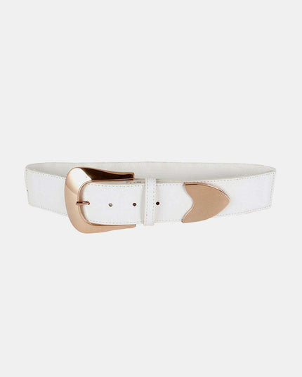 Elegant Stretchable PU Leather Belt for Effortless Chic