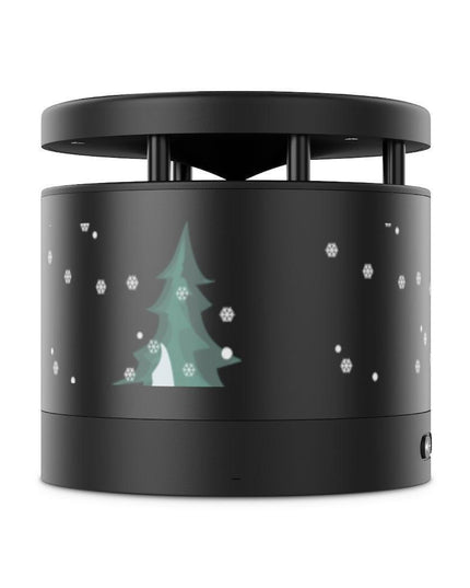 Aluminum Bluetooth Speaker with Integrated Wireless Charging Pad