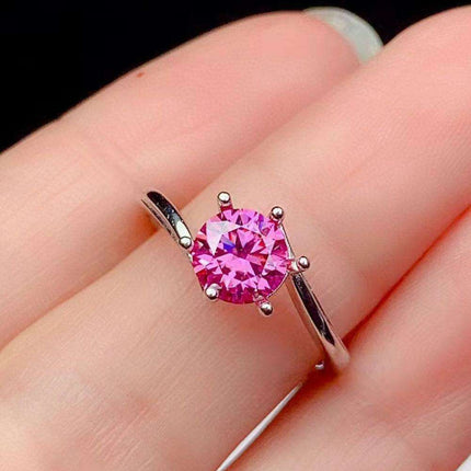 Radiant Lab-Diamond Elegance Ring: A Stunning Showcase of Luxury