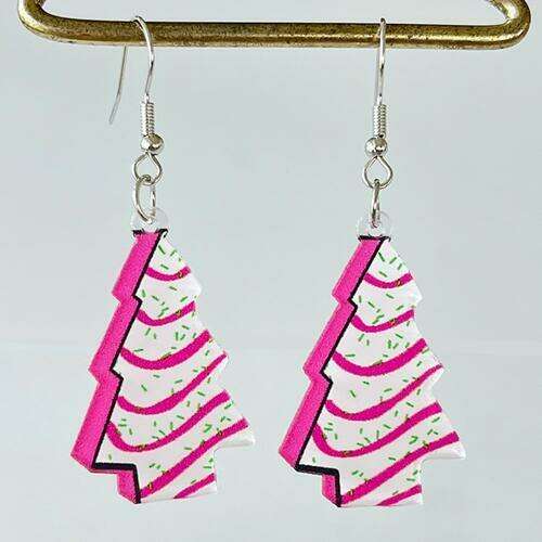 Modern Acrylic Geometric Dangle Earrings for Effortless Elegance