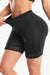 Lace Trim Shaping Shorts with Pull-On Design