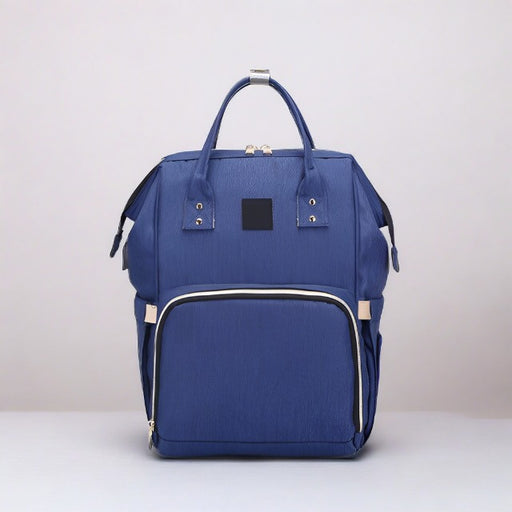 Stylish Canvas Parent Backpack - Luxury Diaper Bag for Fashionable Parents