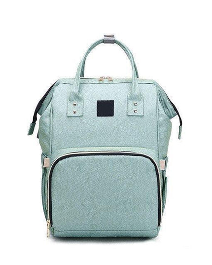 Stylish Canvas Diaper Backpack - Functional and Fashionable Parent Bag