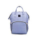 Chic Canvas Diaper Backpack - Essential Carryall for Modern Moms