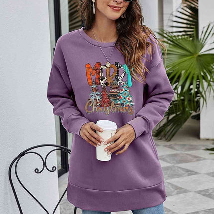 Cheerful Christmas Celebration Graphic Sweater
