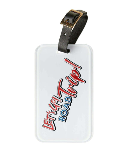 Stylish Acrylic Luggage Tag Set for Fashionable Travelers