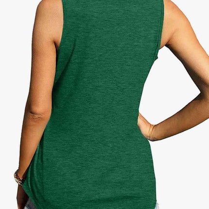 Stylish Curved Hem Square Neck Tank: Your Go-To Wardrobe Essential