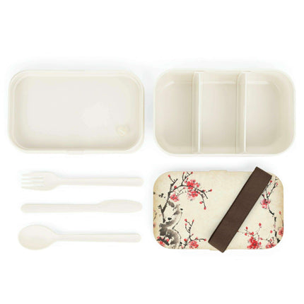 Customizable Sustainable Wooden Bento Box Set for Healthy Meals on the Go
