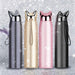 Fox Ear Stainless Steel Thermos Water Bottle - 320ml Capacity in Chic Colors