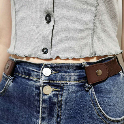 Elegant Snap Closure Belt for Versatile Style