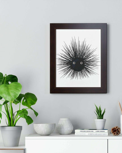 Eco-Conscious Vertical Art Print Series with Sustainable MDF Frames in Classic Colors