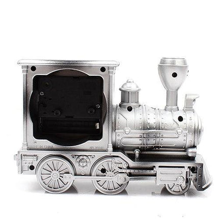 Charming Steam Engine Alarm Clock - Vintage Timepiece for Train Lovers