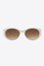 Stylish Oval Sunglasses with UV400 Protection and Durable Frame
