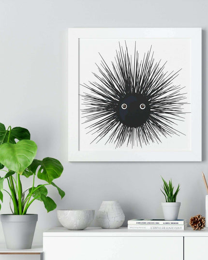 Eco-Conscious Vertical Art Print Series with Sustainable MDF Frames in Classic Colors