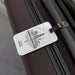 Vietnam Elite Luggage Tag: Elegant Acrylic Tag with Leather Strap