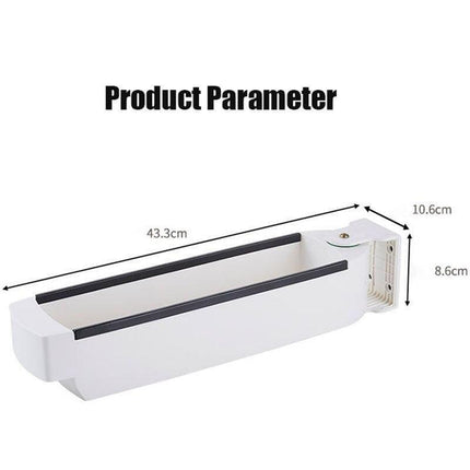 360° Rotating Wall-Mount Storage Organizer for Effortless Space Management..