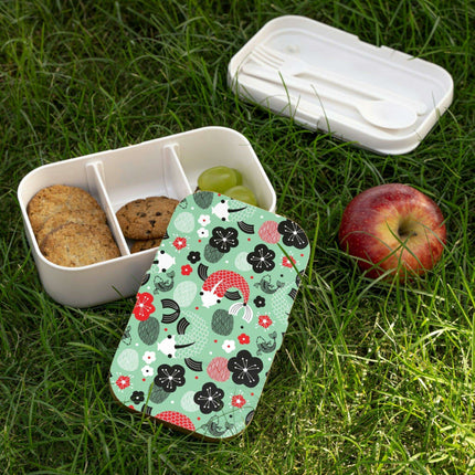 Custom Elegant Wooden Lid Bento Box with Innovative Food Dividers
