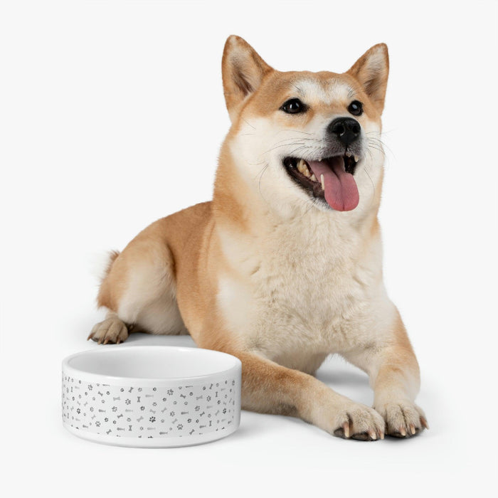 Elegant Artisanal Ceramic Pet Bowl - Exquisite Dining Experience for Stylish Pet Owners