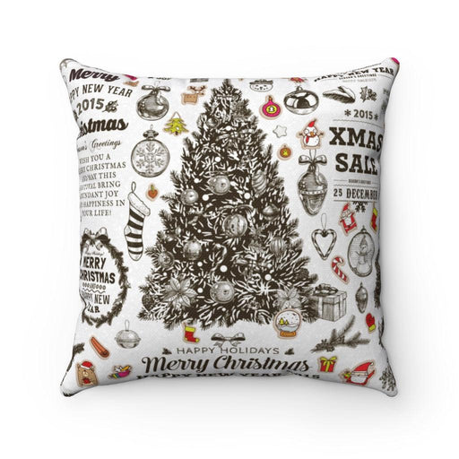 Elegant Holiday Reversible Decorative Cushion Cover by Maison d'Elite