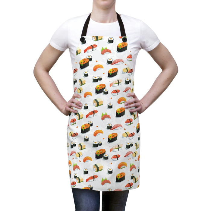 Sushi Poly Twill Apron - Lightweight, Stylish, and Durable Cooking Accessory
