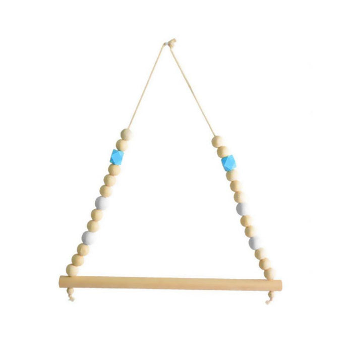 Enchanting Nordic Wooden Wall Hook for Playful Kids' Room Decor
