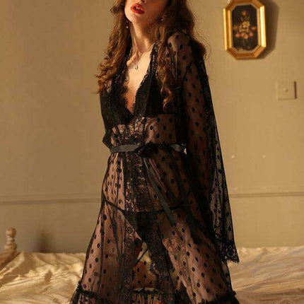 Heavenly Comfort | Women's Lightweight Nightgown Robe for Luxurious Relaxation