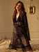 Luxurious Elegance | Women's Soft Nightgown Robe with Breathable Fabric
