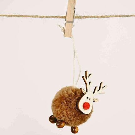 Enchanting Reindeer Holiday Hanging Ornaments for a Joyful Home Atmosphere