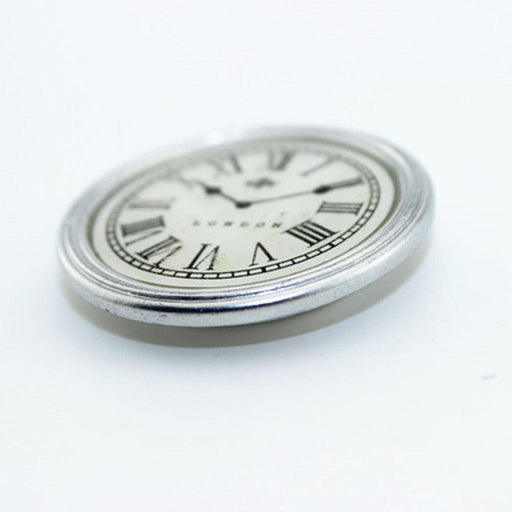 Miniature Resin Wall Clock Set for Dollhouse Decor and Gifts