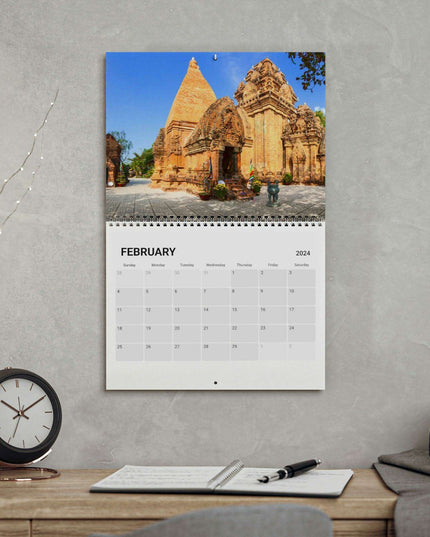 2024 Maison d'Elite Luxurious Art Wall Calendar - Special Edition