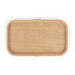 Chic Customizable Wooden Lid Bento Box for Trendy On-the-Go Dining