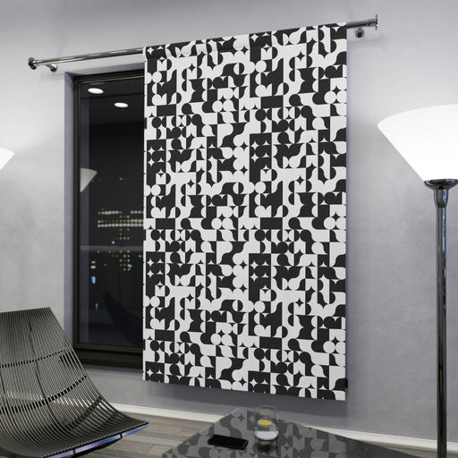 Maison d'Elite Contemporary Window Curtains | Blackout Polyester | 50" x 84"