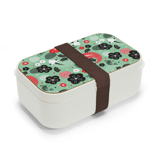 Premium Personalized Wooden Lid Bento Lunch Box with Clever Dividers