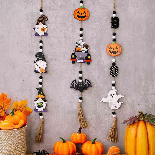 Spooky Trio Halloween Hanging Decor Set - Enhance Your Home with Festive Elements