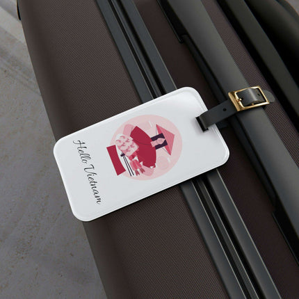 Personalized Elegant Acrylic Luggage Tag Collection: Travel with Flair