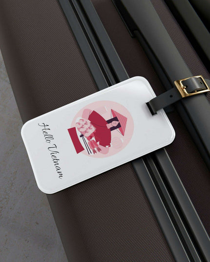 Personalized Elegant Acrylic Luggage Tag Collection: Travel with Flair