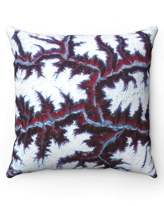 Dual-Sided 3D Earth Map Pillowcase for Trendy Home Aesthetics