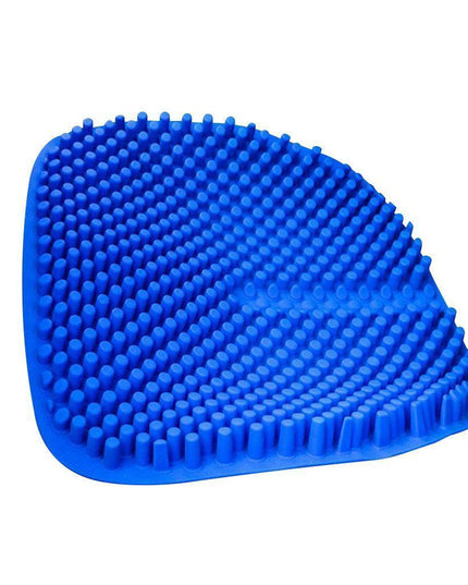 Ergonomic 3D Pillar Silicone Car Seat Massage Cushion - Breathable Comfort for Every Journey