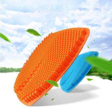 Ergonomic 3D Pillar Silicone Car Seat Massage Cushion - Breathable Comfort for Every Journey