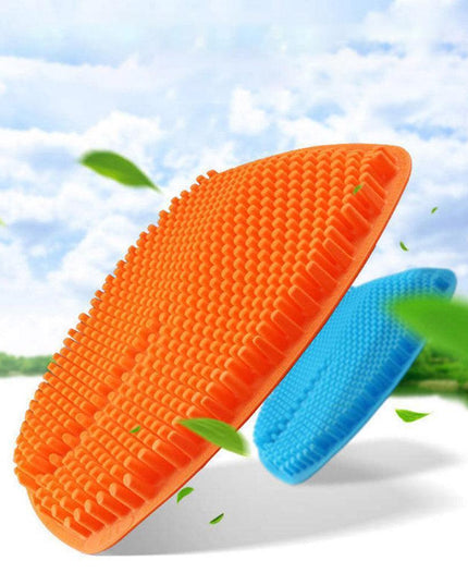 Ergonomic 3D Pillar Silicone Car Seat Massage Cushion - Breathable Comfort for Every Journey