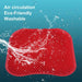 Ergonomic 3D Pillar Silicone Car Seat Massage Cushion - Breathable Comfort for Every Journey