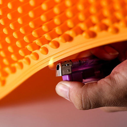 Ergonomic 3D Pillar Silicone Car Seat Massage Cushion - Breathable Comfort for Every Journey