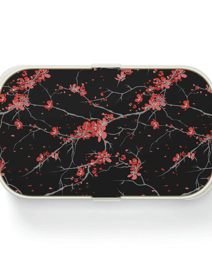 Personalized Eco-Conscious Bento Lunch Box Set with Elegant Wooden Lid and Organizers