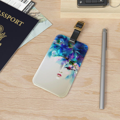 Travel in Style with Personalized Acrylic Luggage Tag - Fashionable Security Companion