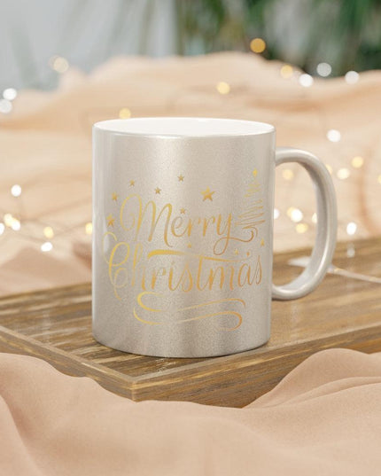 Glittering Celebration Metallic Mug Duo - Gold & Silver Edition