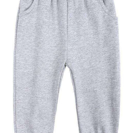 Kids' Stylish Cotton Blend Hoodie and Jogger Set - Ideal for Winter Comfort