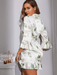 Women's Belted Robe Bathrobe Loungewear-kakaclo-Pattern-S-Très Elite