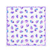 19"x19" Pink Purple Blue Crystal Napkin, Set of 4